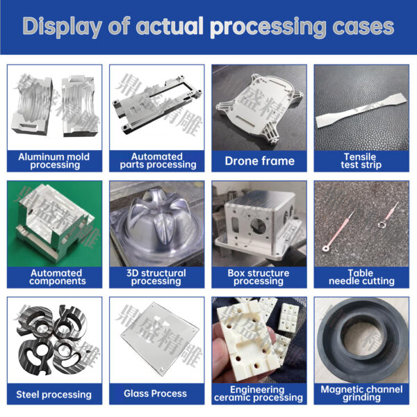 Desktop engraving machine, small cnc mini CNC engraving machine, glass ceramic 3030 metal mold engraving and milling machine - Image 2